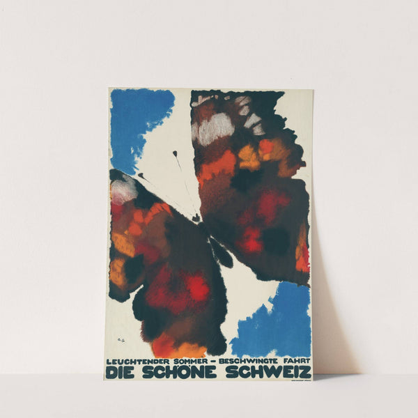 Leuchtender Sommer – Beschwingte Fahrt. Die schöne Schweiz (1930) by Augusto Giacometti