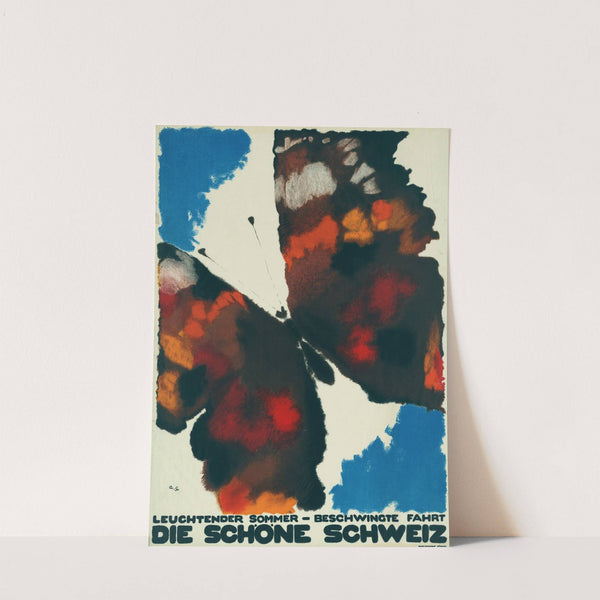 Leuchtender Sommer – Beschwingte Fahrt. Die schöne Schweiz (1930) by Augusto Giacometti