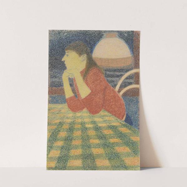 Leunende vrouw by Léon Spilliaert