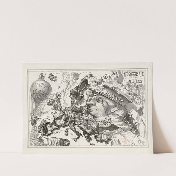 L’Europe comique (1867) by Achille Belloguet