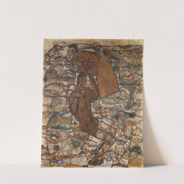 Levitation (The Blind II) (1915) by Egon Schiele