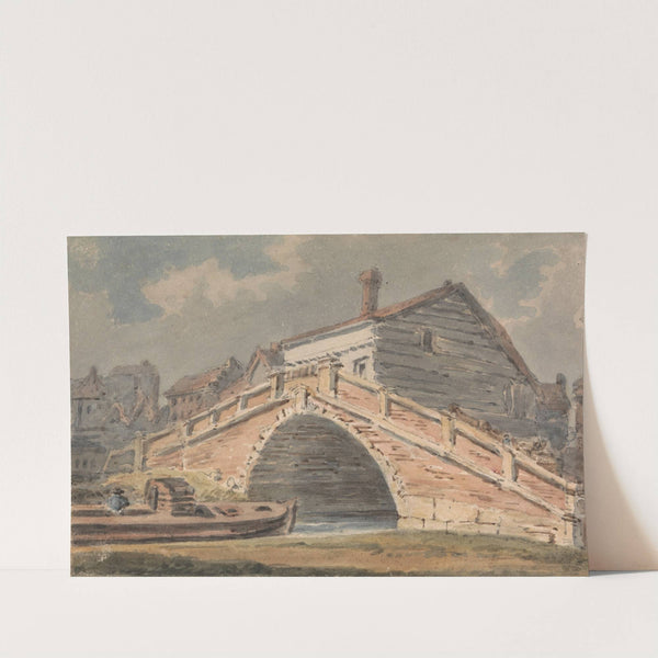 Lewes Bridge, Sussex by Alexander Monro