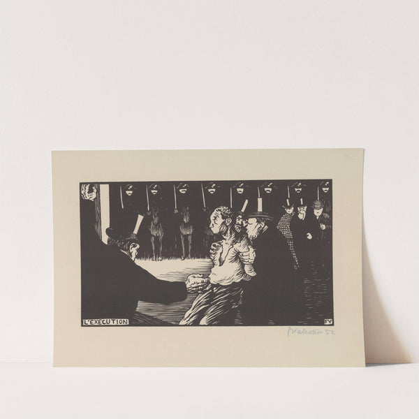 L’exécution (1894) by Félix Vallotton