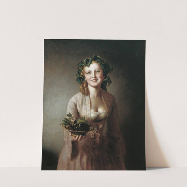 Lexi with the grapes (before 1890) by Johann Baptist Reiter