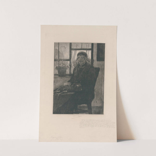 L’experte en dentelle (1876) by Félicien Rops