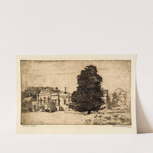 Leycock Abbey by Esther Blaikie MacKinnon