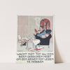 Lezende man met gebroken been in een leunstoel by Piet van der Hem
