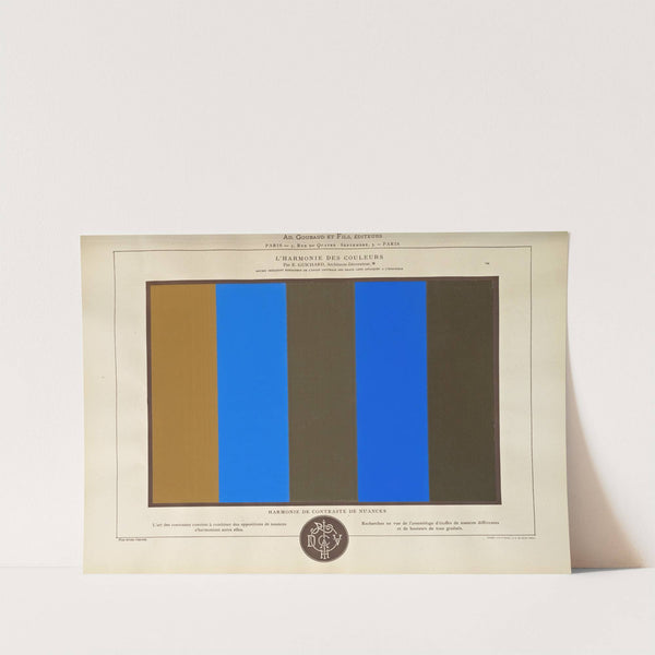L'harmonie des couleurs Pl.059 by Édouard Guichard
