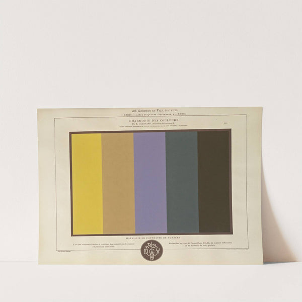 L'harmonie des couleurs Pl.064 by Édouard Guichard