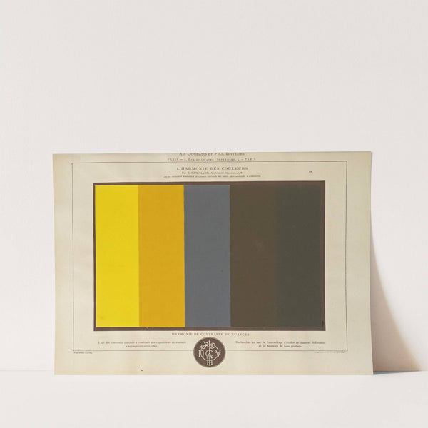 L'harmonie des couleurs Pl.066 by Édouard Guichard