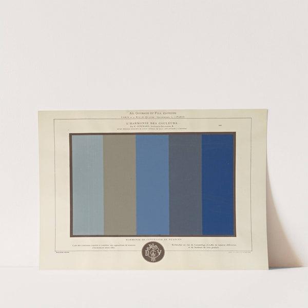 L'harmonie des couleurs Pl.075 by Édouard Guichard