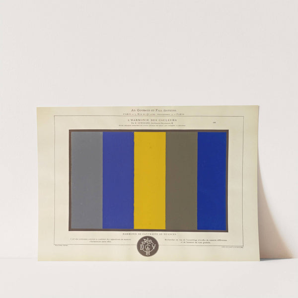 L'harmonie des couleurs Pl.086 by Édouard Guichard