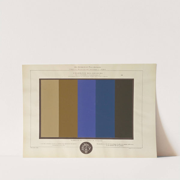 L'harmonie des couleurs Pl.100 by Édouard Guichard