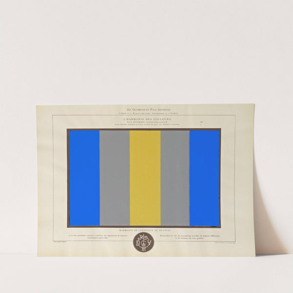 L'harmonie des couleurs Pl.105 by Édouard Guichard