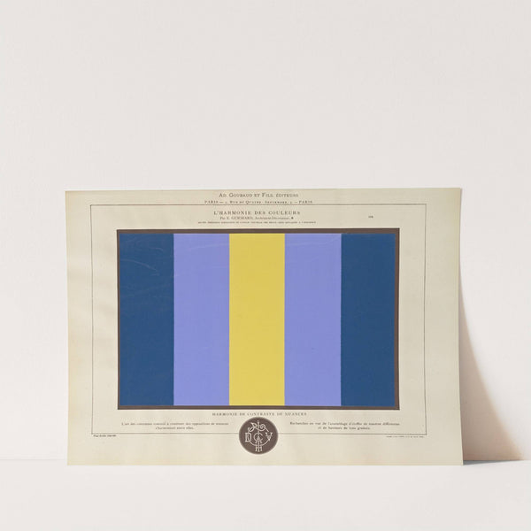 L'harmonie des couleurs Pl.107 by Édouard Guichard
