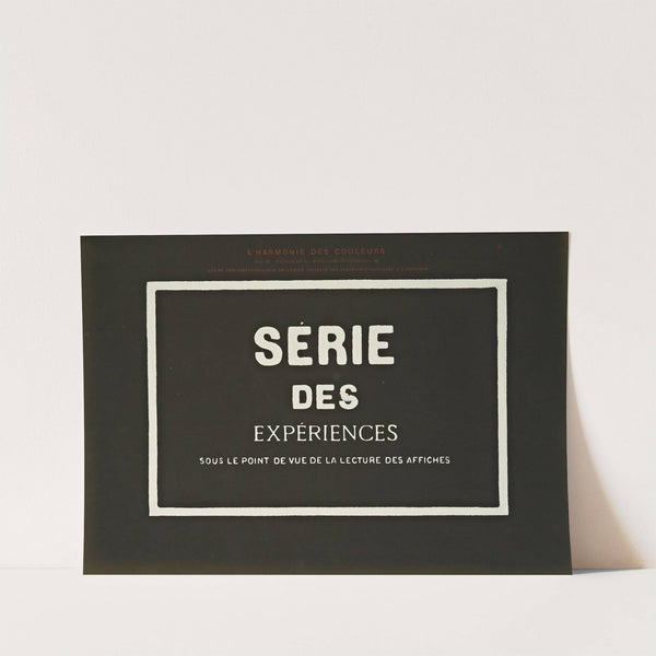 L'harmonie des couleurs Pl.125 by Édouard Guichard