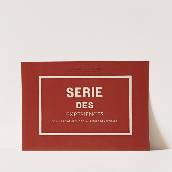 L'harmonie des couleurs Pl.129 by Édouard Guichard