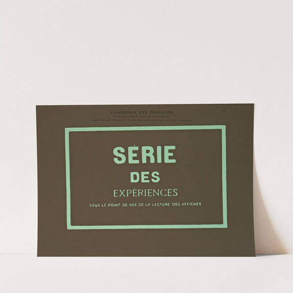 L'harmonie des couleurs Pl.145 by Édouard Guichard