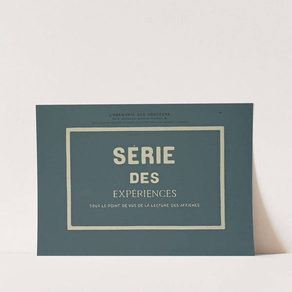 L'harmonie des couleurs Pl.148 by Édouard Guichard