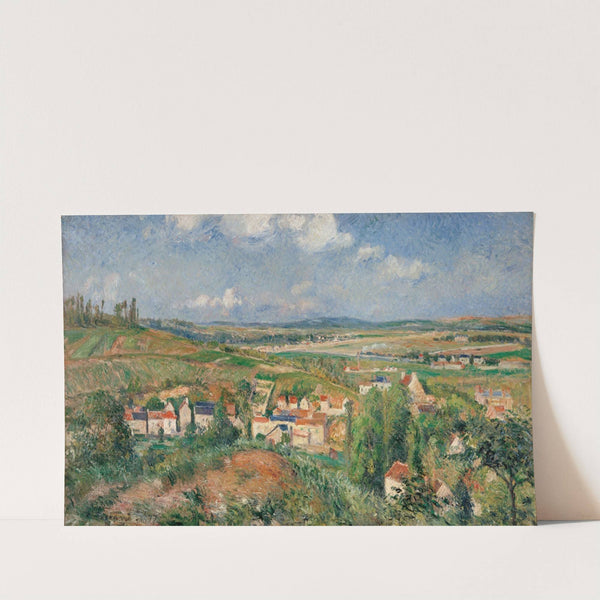 L’hermitage En Été, Pontoise (1877) by Camille Pissarro
