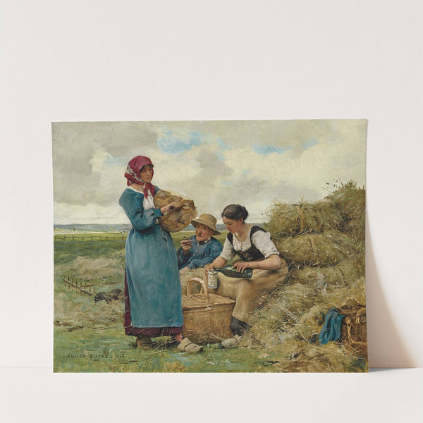 L’heure de déjeuner (1886) by Julien Dupré