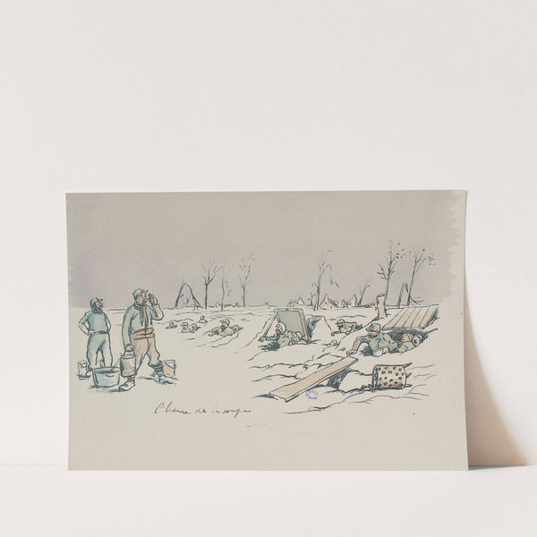 L’heure de la soupe (1915-1916) by Georges Goursat (Sem)