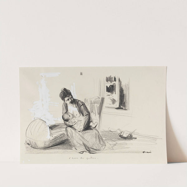 L’heure des gothas (c. 1914-1919) by Jean-Louis Forain