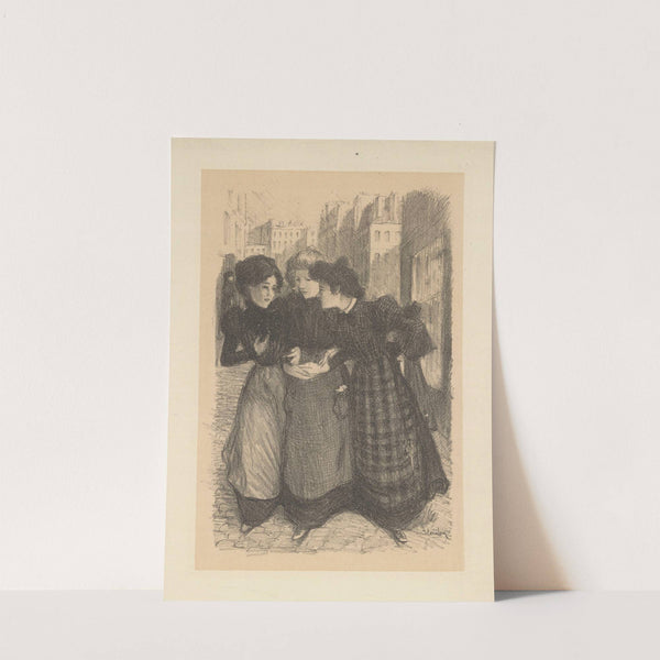 L’heure du déjeuner (1899) by Théophile Alexandre Steinlen