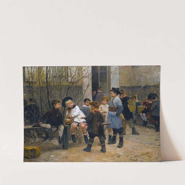 L’heure Du Gouter (1882) by Henri-Jules-Jean Geoffroy
