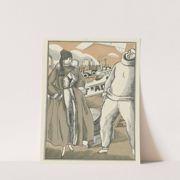 L’Homme Volant (1923) by Fernand Siméon