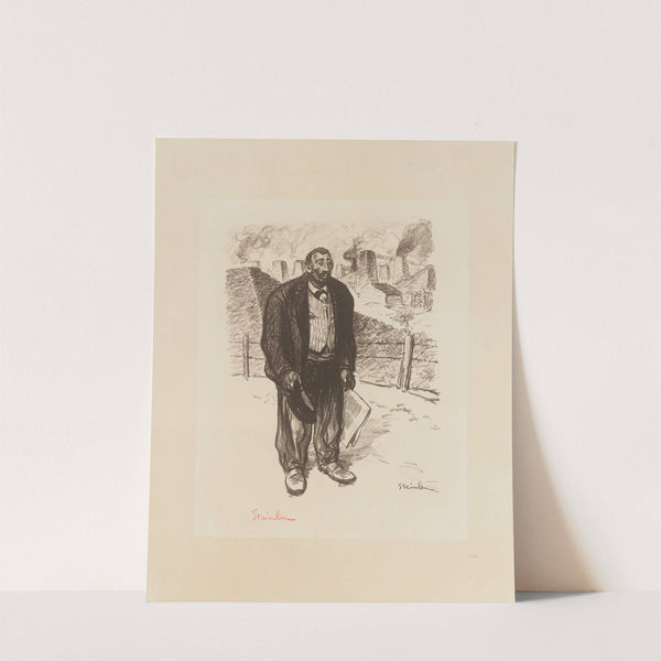 L’honnête ouvrier (1899) by Théophile Alexandre Steinlen