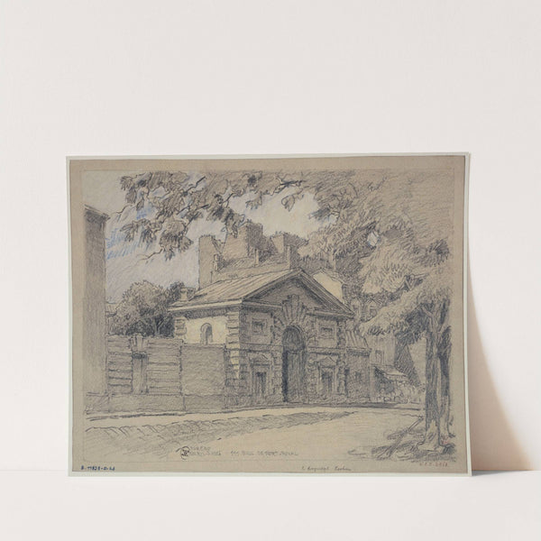 L'hôpital Cochin, 111 boulevard de Port-Royal by Ferdinand Boberg