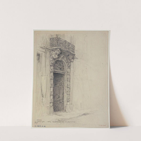 L'Hôtel Chenizot, 51 rue Saint Louis en l'Île by Ferdinand Boberg