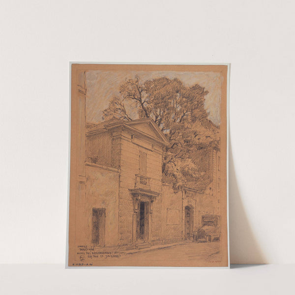 L'hôtel des Bénédictins anglais, 269 rue Saint Jacques by Ferdinand Boberg