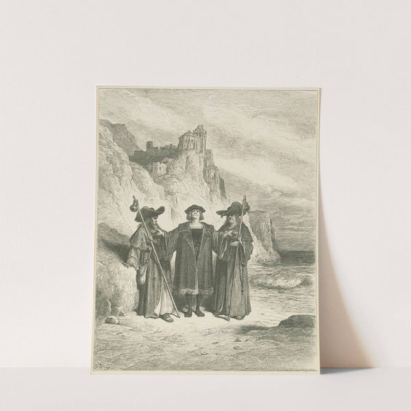 L’Huitre et les plaideurs (1860-1869) by Gustave Doré