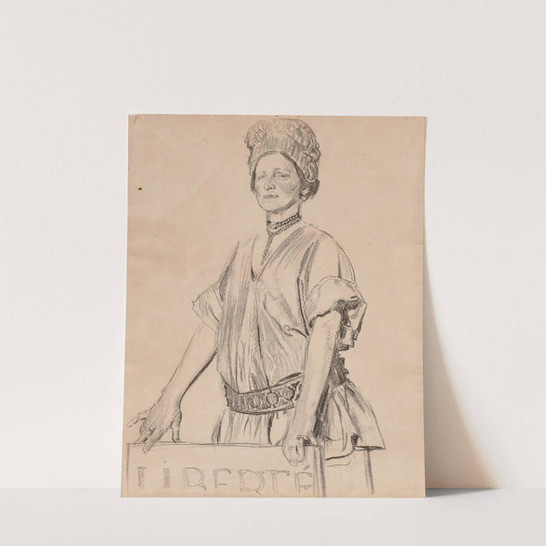 Liberté, The Personification of Freedom by Józef Mehoffer