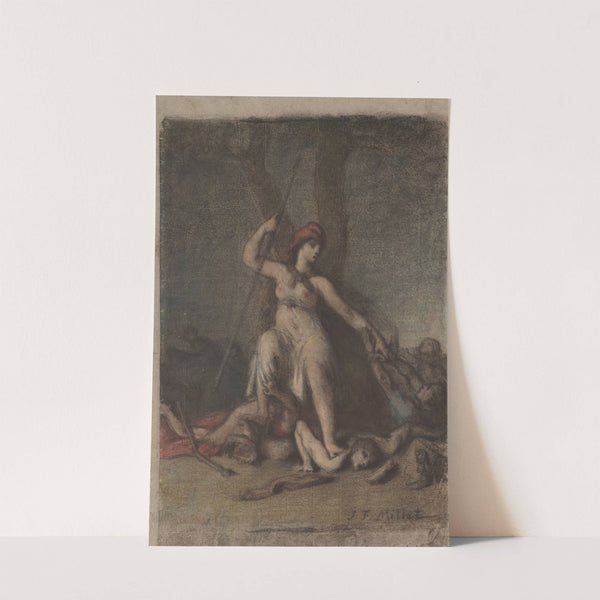 Liberty (1848–49) by Jean-François Millet