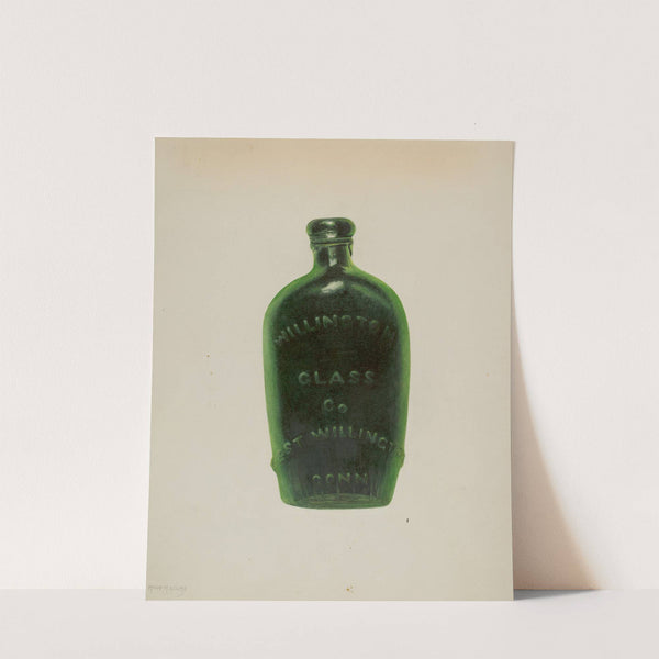 Liberty Glass Bottle by Maud M. Holme