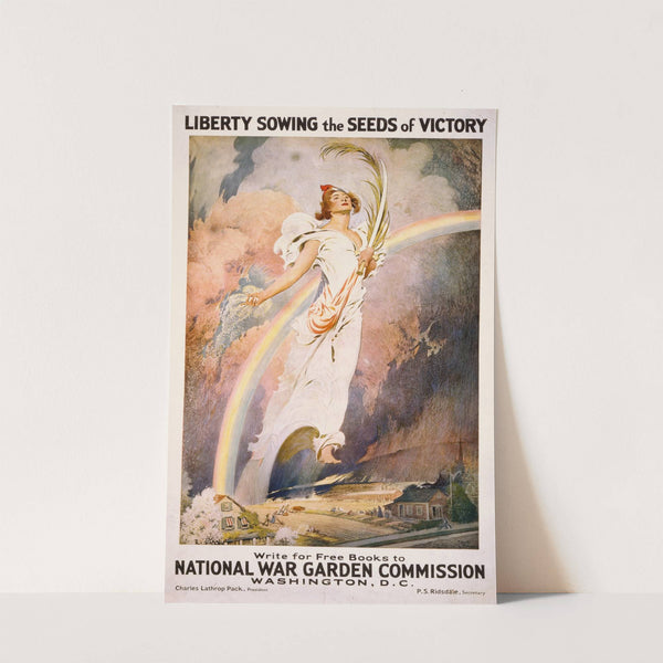 Liberty sowing the seeds of victory by Frank Vincent DuMond