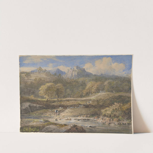 Licenza, near Rome; Horace's Villa by William Havell