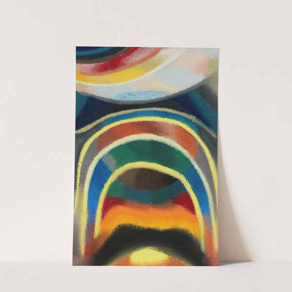 Lichtkreise (Kosmischer Regenbogen) by Otto Freundlich