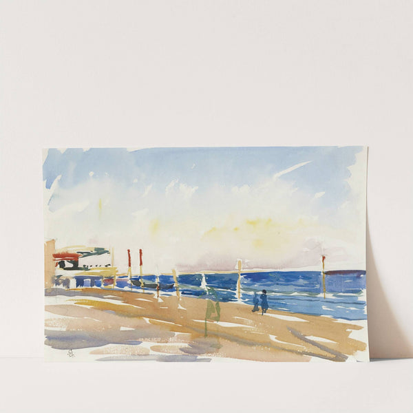 Lido Of Venice by Giovanni Giacometti