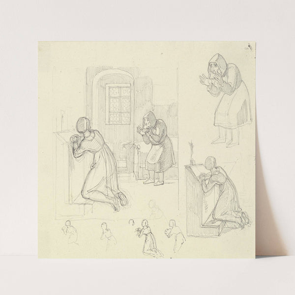 Liebes Kindlein, ach, ich bitt, bet fürs bucklicht Männlein mit! by Gustav Heinrich Naecke