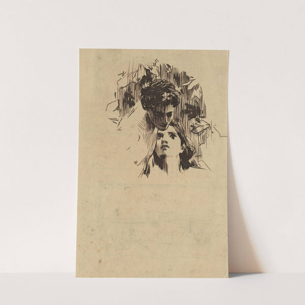 Liebespaar (1900) by Koloman Moser