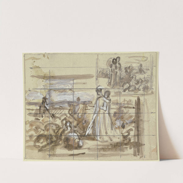 Liebespaar im Freien by Philipp Rumpf