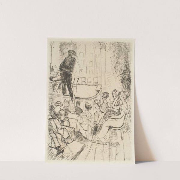 Liederabend Ludwig Wüllner (1912-1916) by Rudolf Grossmann