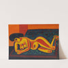 Liegender Akt I (Exotic Nude) (1952) by Josef Scharl