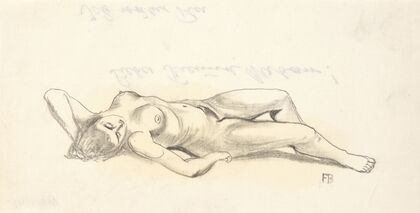 Liegender Frauenakt (1927-1930)