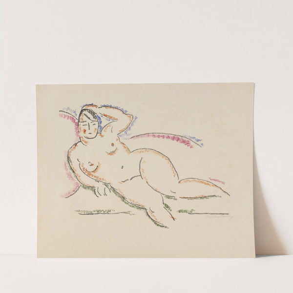 Liegender weiblicher Akt (1920) by Alexej von Jawlensky