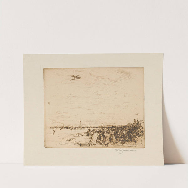 Lietadlo. Prvý let aeroplánu v Paríži by Tavík František Šimon